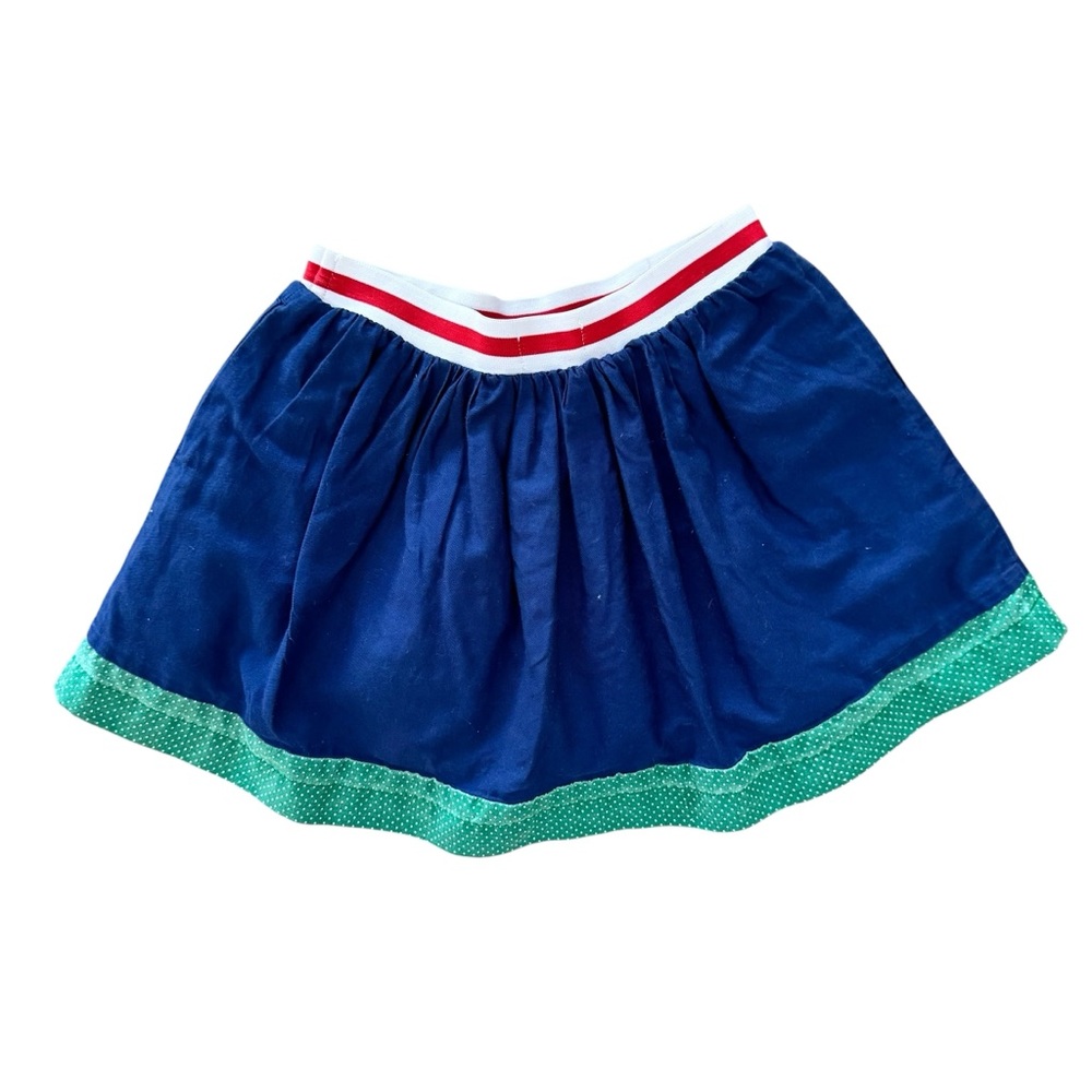 Mini Boden Navy Horse Applique Skirt size 4/5 - Picture 8 of 10